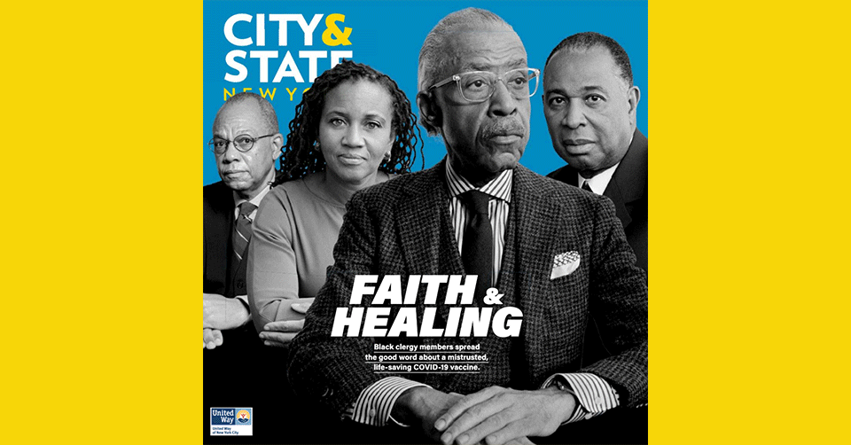 CITY & STATE NEW YORK COVER STORY: THE BLACK CLERGY TAKES ON THE VIRUS